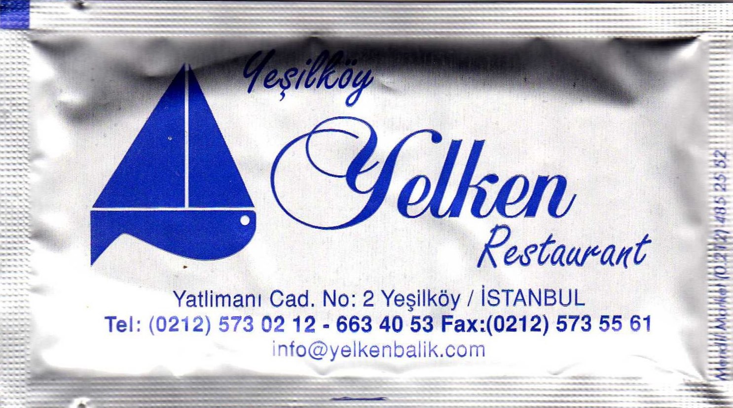 0078 Yelken - Yeşilköy